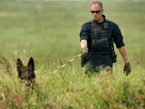 Human remains discovered

The RCMP dog service unit helps investigate after human remains were found at a construction site in Okotoks south of Calgary. AL CHAREST/POSTMEDIA

Postmedia Calgary
Al Charest, Al Charest/Postmedia