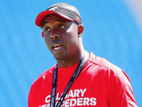 Stamps Football

Calgary Stampeders, defensive backs coach Kahlil Carter during practice as the Stamps prepare to host the RedBlacks on Thursday in the home opener. AL CHAREST/POSTMEDIA

Calgary Stampeders Football CFL
Al Charest, AL CHAREST/POSTMEDIA