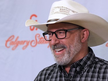 2017 Dream Home winner Donald Wakelam smiles at the Stampede Lotteries reception at Stampede Park on Tuesday afternoon July 25, 2017. All the lottery winners were hosted at a reception at Stampede Park.