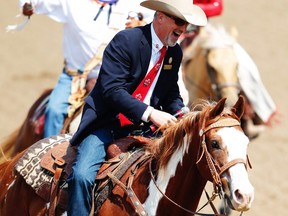 Calgary Stampede president & chairman of the board, David Sibbald and CEO at the Calgary Stampede rodeo. AL CHAREST/POSTMEDIA