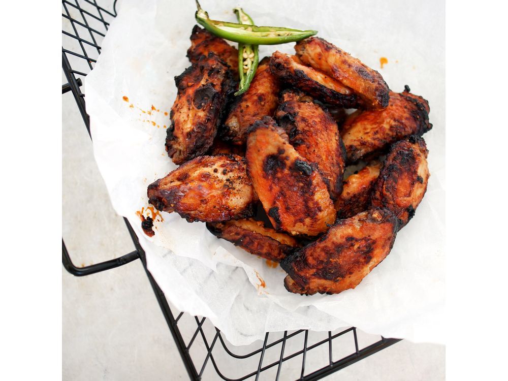 Spice up your summer with buffalo chicken wings, mustardglazed salmon and grilled potatoes