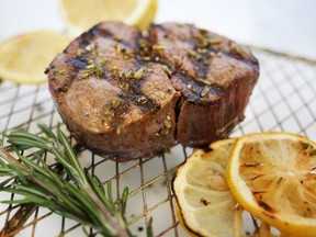 Lemon Herb Grilled Steak.