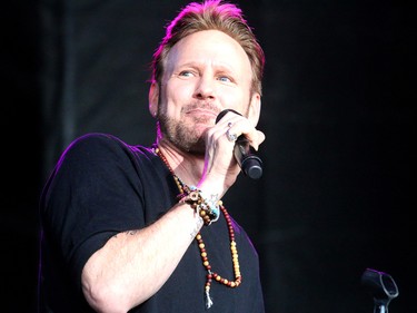 Corey Hart performs at Fort Calgary for the Oxford Stomp. This year's event saw more than 10,000 music fans and featured music from Serena Ryder, Our Lady Peace and Corey Hart.Friday July 14, 2017 in Calgary, AB. DEAN PILLING/POSTMEDIA