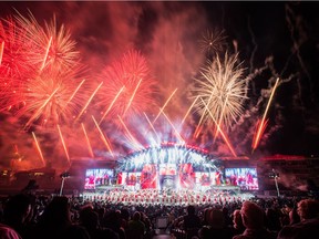 The Calgary Stampede Grandstand Show.