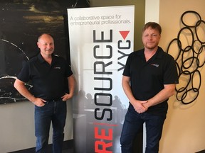 ReSourceYYC co-founders Ron Bettin and Bill Scott have relocated their co-working space to the entire 20th floor of the One Palliser Square tower downtown.