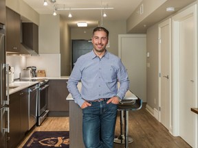 Nick Livaditis, president Bedouin Suites, which has relocated to the Vogue tower downtown on 6th Avenue SW.