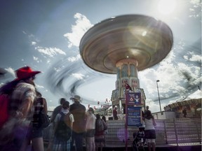 The Calgary Stampede spins its way into the weekend.