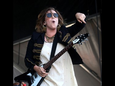 Canadian musician Serena Ryder performs at Fort Calgary during the Oxford Stomp. Friday July 14, 2017 in Calgary, AB. DEAN PILLING/POSTMEDIA