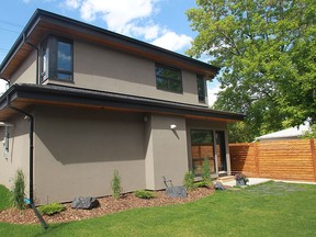 Secondary suite above a garage in West Hillhurst.