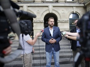 Derek Fildebrandt is squarely in the centre of an expense controversy.