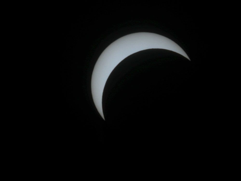 Solar Eclipse live in Calgary Calgary Herald
