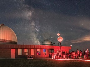 The Rothney Astrophysical Observatory has an obvious interest in keeping the night-time sky as dark as possible.