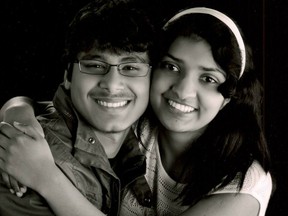 Ritvik, left, and Rashmi Bale have been identified as the victims of Wednesday's deadly crash at the 130 Ave. SE Real Canadian Superstore. Facebook photo