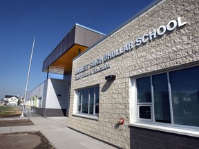 Manmeet Singh Bhullar School in NE Calgary.