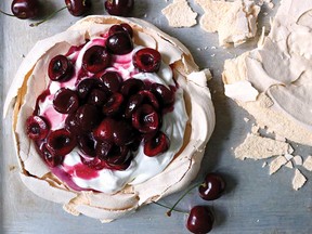 Cherry Pavlova