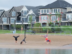 Mahogany, featuring Calgary's largest manmade lake, shows steady growth.