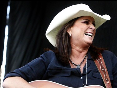 Terri Clark performs on day two of the Country Thunder music festival held at Prairie Winds Park Saturday, August 19, 2017. Dean Pilling/Postmedia