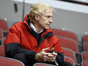 Don Maloney, seen here during his days as Arizona Coyotes general manager, has been named vice president of hockey operations for the Calgary Flames.