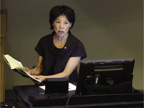 Denise Chong gives a reading in Prince George.