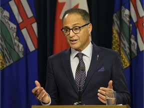 Alberta Finance Minister Joe Ceci presented the Q1 fiscal update for 2017-18 at the Alberta Legislature on Wednesday August 23, 2017.