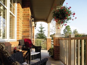 A front porch can encourage interaction with neighbours.