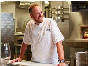 Ryan Blackwell, partner/chef of new Elbow Room, in the Ghitter Block in Britannia Plaza.