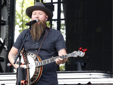 Chris Duncombe of The Washboard Union performs on day one of the Country Thunder music festival held at Prairie Winds ParkFriday, August 18, 2017. Dean Pilling/Postmedia