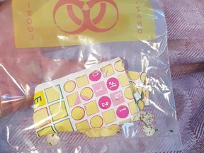 Suspected illicit ‘fentanyl stickers’ have been found by paramedics in Calgary. Health officials are concerned about the stickers, but say lab tests still need to be completed before they can confirm whether or not fentanyl or other drugs are are present.