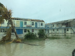 Hurricane Irma damage in the Turks and Caicos Islands, captured by Shauna Lowry of Calgary.