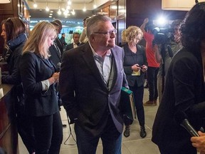 Public Safety Minister Ralph Goodale heads to the morning session as the Liberal cabinet meets in St. John&#039;s, N.L. on Wednesday, Sept. 13, 2017. Canada&#039;s public safety minister says the federal government is anxious to legalize marijuana by next summer despite police services saying there&#039;s zero chance they&#039;ll be ready. THE CANADIAN PRESS/Andrew Vaughan