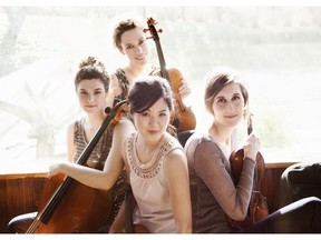 Cecilia String Quartet Photo By Lisa-Marie Mazzucco