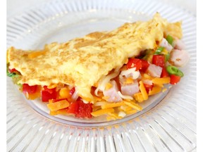 Cheese Omelette for ATCO Blue Flame Kitchen for Sept. 20, 2017; image supplied by ATCO Blue Flame Kitchen