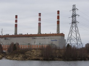 TransAlta's Sundance generating station is pictured in Parkland County on Wednesday, April 5, 2017.