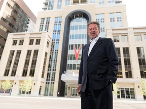 David Symons, of S2 Architecture, in front of Vogue.