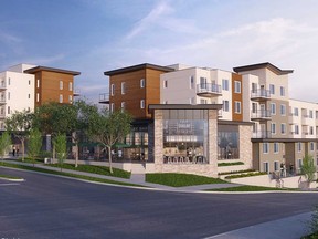 Rendering of Graywood Developments’ new condo and townhome community in Shawnee Park.
