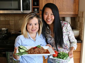 Goy Thaphong an Cherry Podee prove that two chefs can work together in one kitchen.