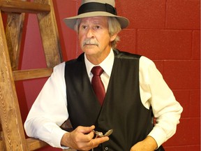 Greg Spielman stars as the stage manager in Simply Theatre's rendition of Our Town. Photo courtesy James Noonan.