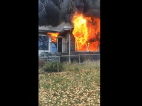 The fire took place on Oct. 24, 2015 around 4 p.m., when emergency crews were called to the 4200 block of Elbow Drive S.W.