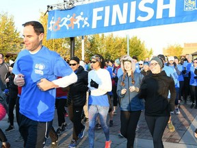 Runners compete in the first ever RBC Race For Kids, Sunday Sept. 25 at Heritage Park. Photo courtesy Alberta Children's Hospital Foundation