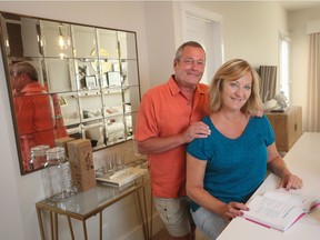 Steve and Cheryl McQueen are looking forward to downsizing to their new home at Fish Creek Exchange.