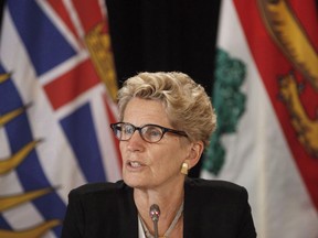 Ontario Premier Kathleen Wynne.