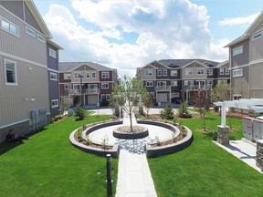 Arrive townhomes are consistent in their efficient layouts, quality finishings and attractive exteriors designed to complement the surrounding neighbourhood. Skyview Ranch Arbours is featured here.