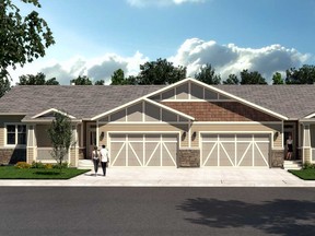 An artist’s rendering of the Villas of Silverado.