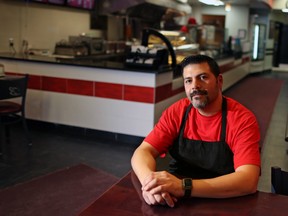 Waleed Abu-Manneh, owner of Shawarma Barlow restaurant in Calgary. Gavin Young/Postmedia