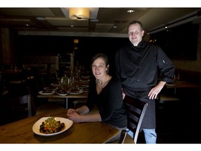 Laurel and Brad O'Leary at their restaurant Escoba Bistro in Calgary. Leah Hennel/Postmedia

POSTMEDIA CALGARY
Leah Hennel, Leah Hennel/Postmedia