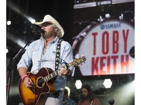 Country music star Toby Keith,