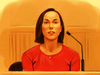 Amanda Lindhout testifies at the trial of Ali Omar Ader on Oct. 5, 2017.