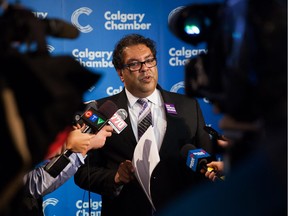 Naheed Nenshi's remark about “forces” that wanted the city to go “backwards” is curious, writes Mark Milke.