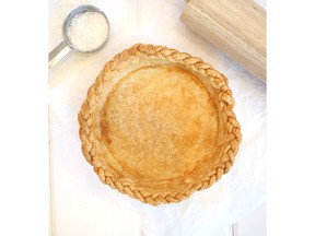 Basic Pie Crust for ATCO Blue Flame Kitchen for Nov. 1; image supplied by ATCO Blue Flame Kitchen