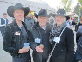 Cal1007 Shinding 1 Pictured, from left, at Heritage Park's 29th annual September Shindig are Heritage Park president and CEO Alida Visbach with Highwood Distillers' Gerry Berkhold and his wife Bev. Highwood, Ecco Recycling, Raymond James and SMP Engineering were the major sponsors of the annual event.
Bill Brooks, Bill Brooks